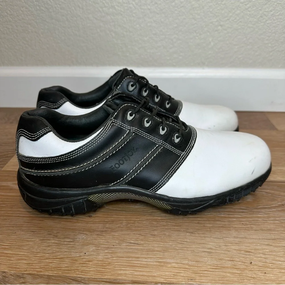 FootJoy Men's Size 8 Contour Series Leather Golf Shoes